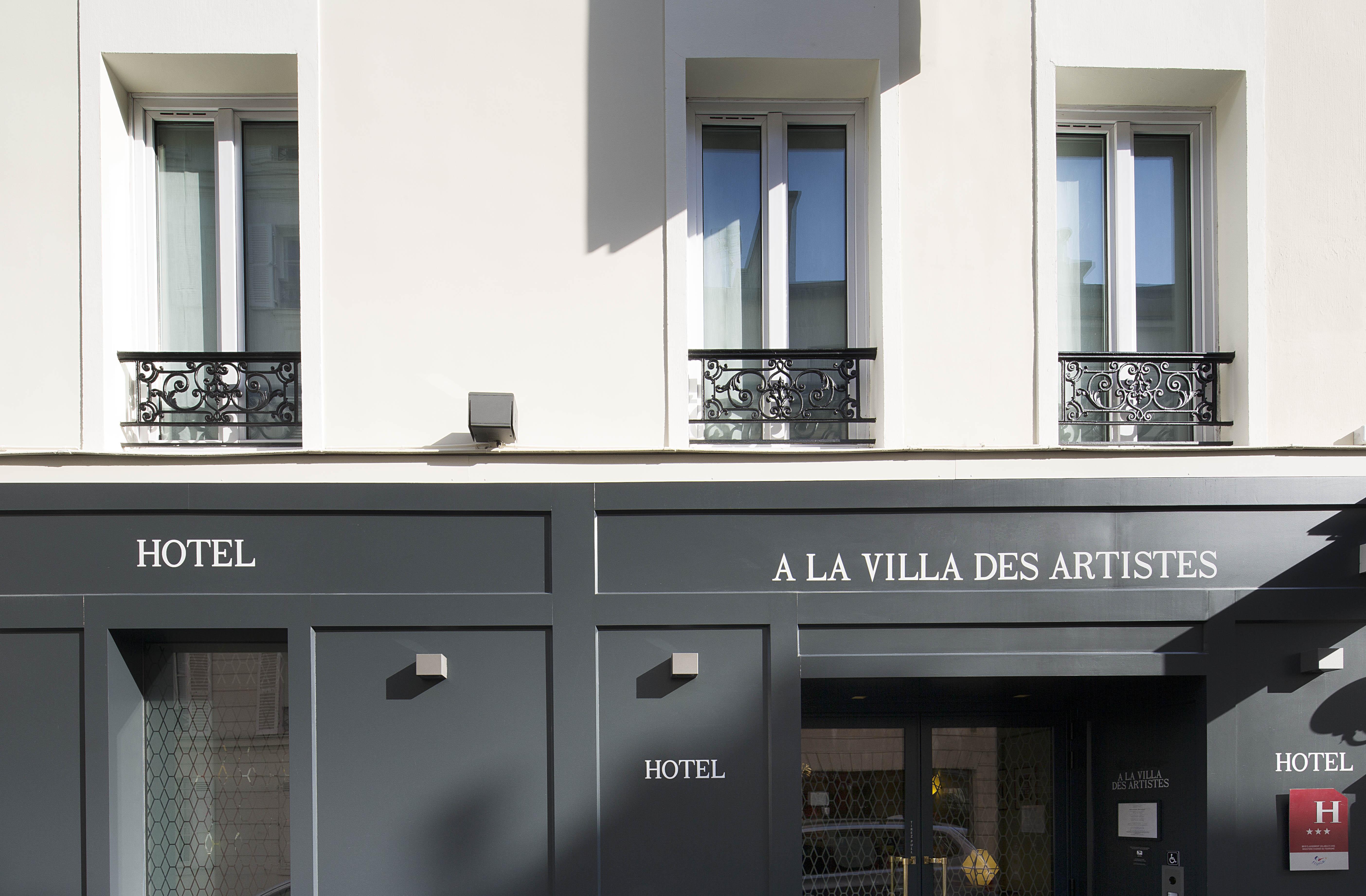 Hotel A La Villa Des Artistes Párizs Kültér fotó